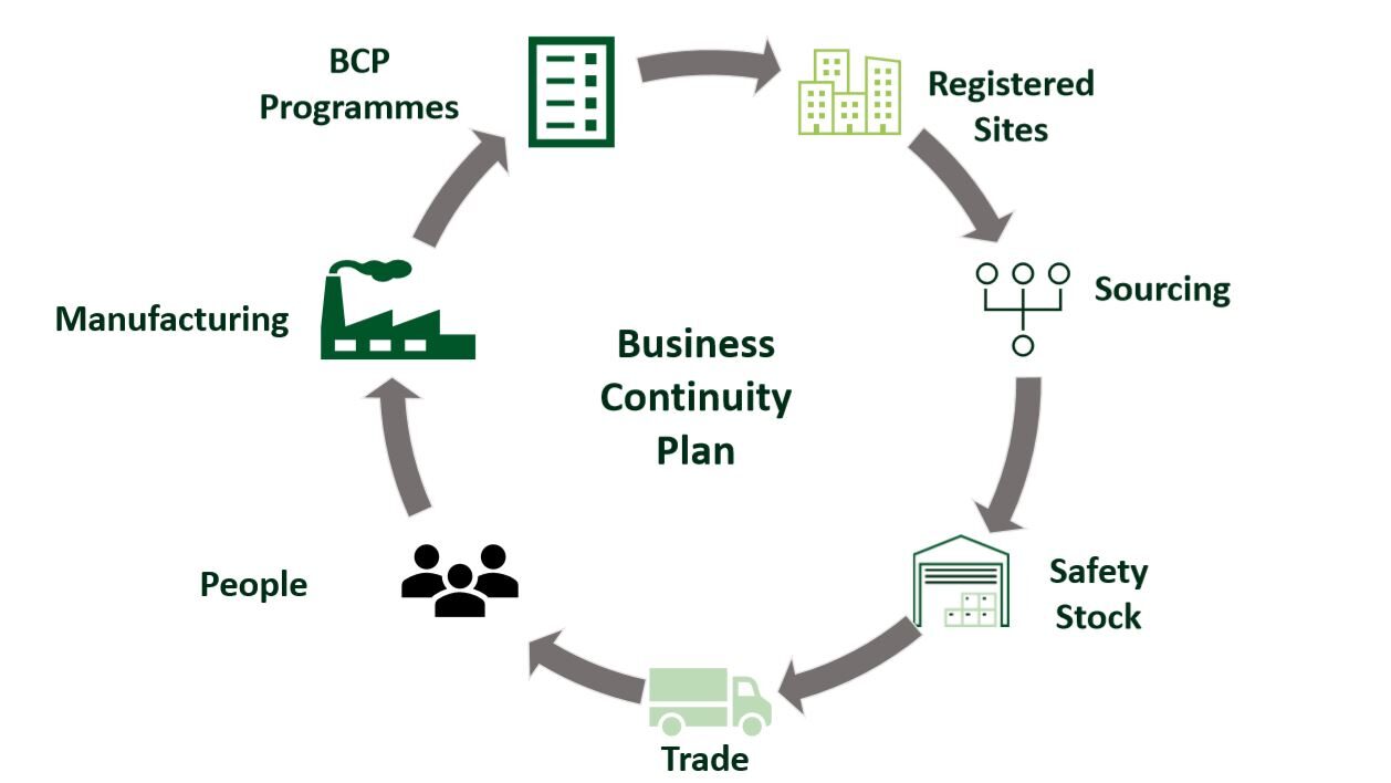Pharmaceutical Business Continuity Plan as a Key Component of COVID-19 Pandemic Response