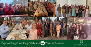 Orphan Drug Consulting Celebrates Four Years in Business