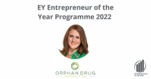 Orphan Drug Consulting CEO and Founder Evelyn Kelly selected for the EY Entrepreneur of the Year Programme 2022