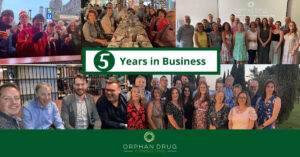 Orphan Drug Consulting Celebrates 5 Years in Business with Key Milestone Achievements in 2022